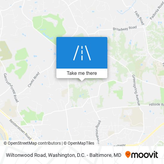 Wiltonwood Road map