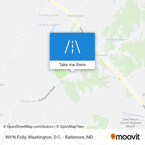 Wit'N Folly map