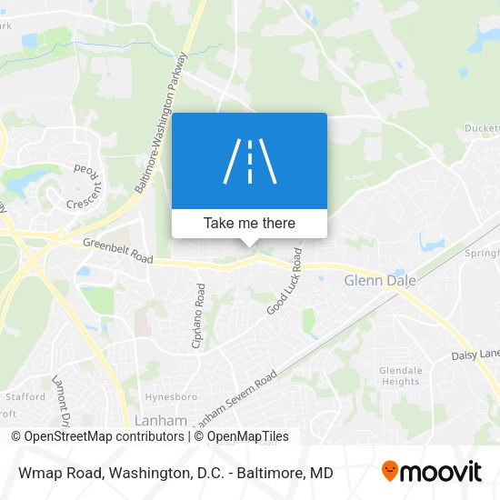 Mapa de Wmap Road
