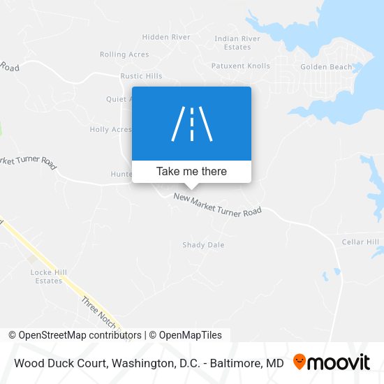 Wood Duck Court map