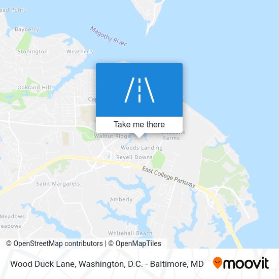 Mapa de Wood Duck Lane