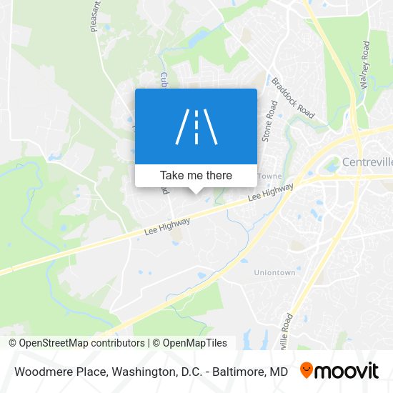 Woodmere Place map