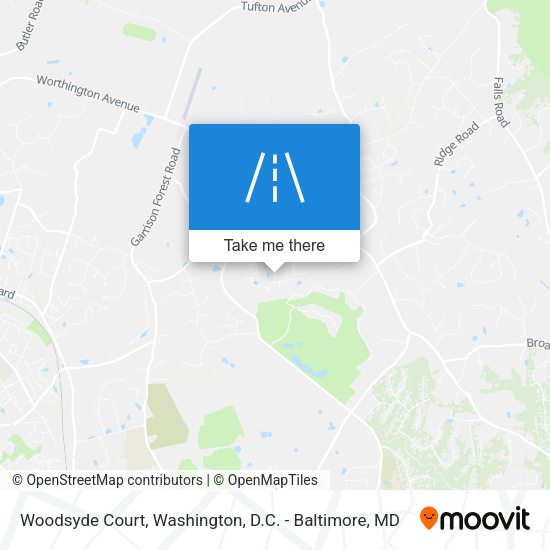 Woodsyde Court map