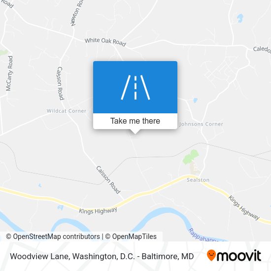 Woodview Lane map