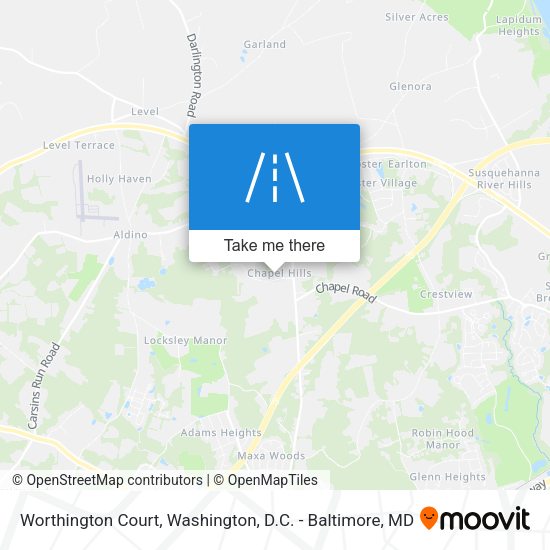 Mapa de Worthington Court