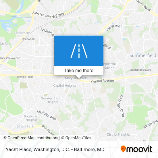 Yacht Place map