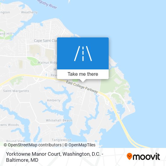 Yorktowne Manor Court map