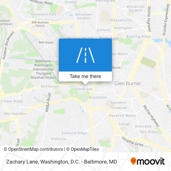Zachary Lane map
