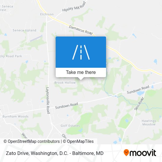 Mapa de Zato Drive