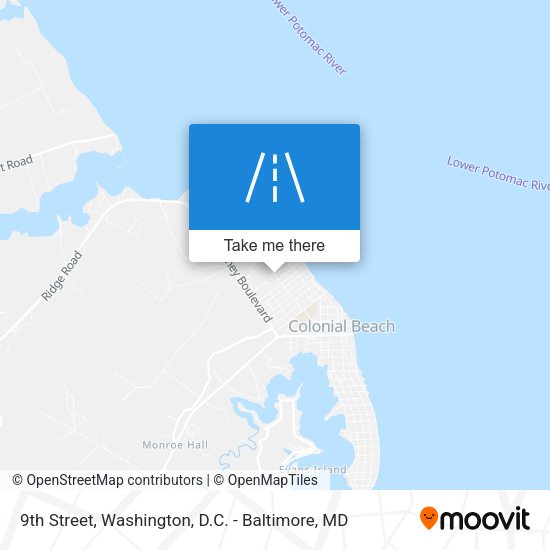 9th Street map