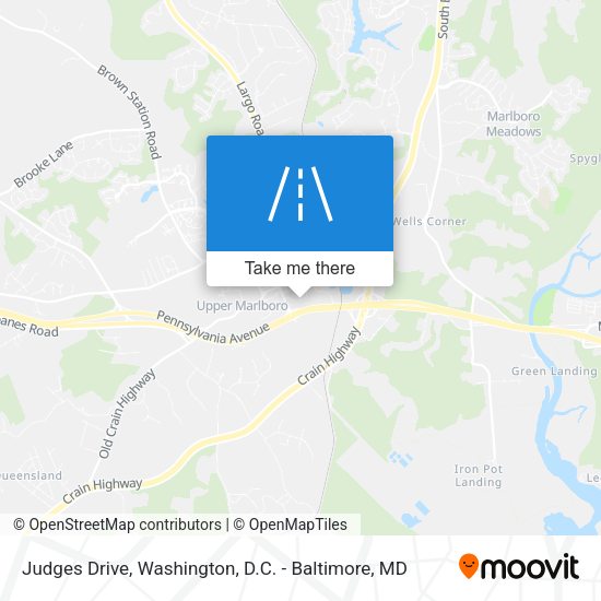 Mapa de Judges Drive