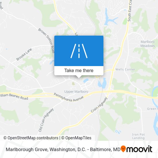 Marlborough Grove map