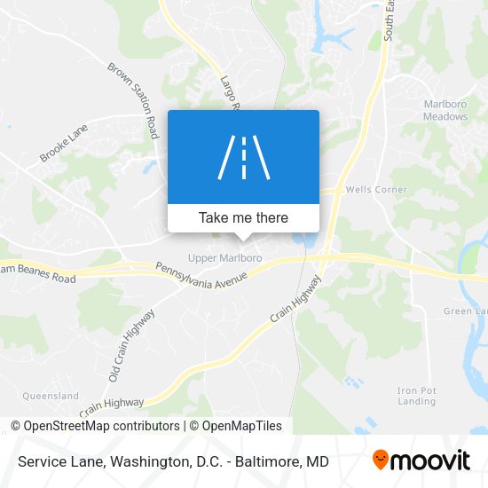 Mapa de Service Lane