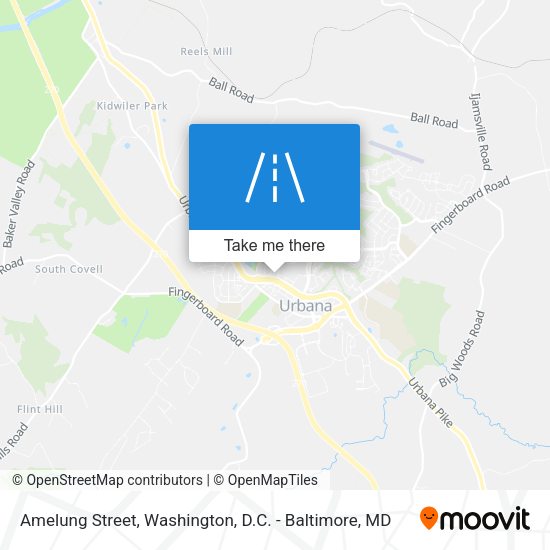 Mapa de Amelung Street