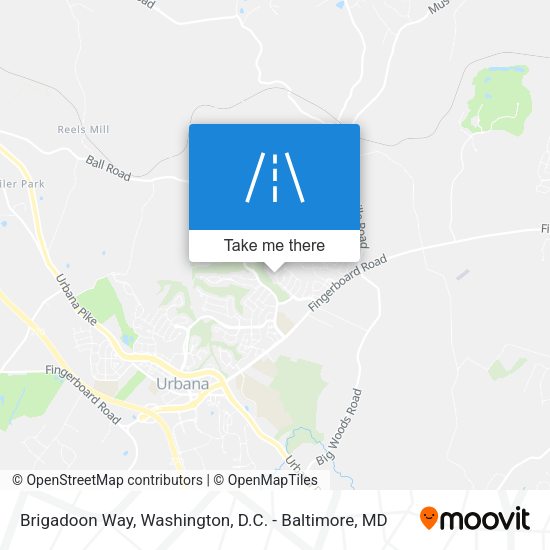 Mapa de Brigadoon Way