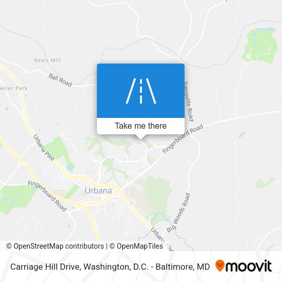 Mapa de Carriage Hill Drive