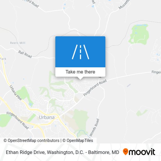 Ethan Ridge Drive map