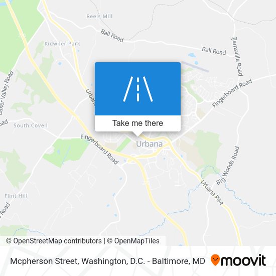 Mapa de Mcpherson Street