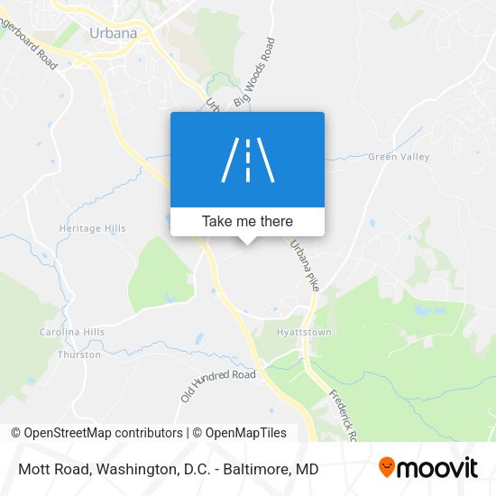 Mapa de Mott Road