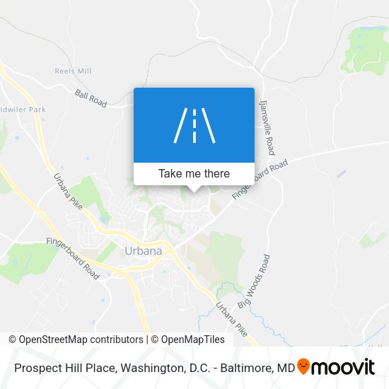 Mapa de Prospect Hill Place