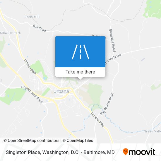 Singleton Place map