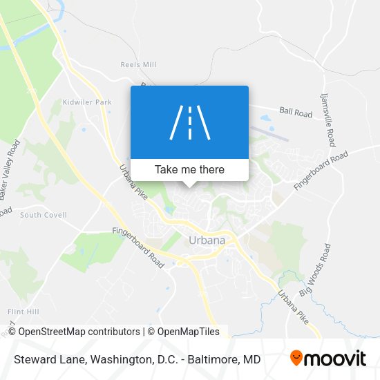 Steward Lane map