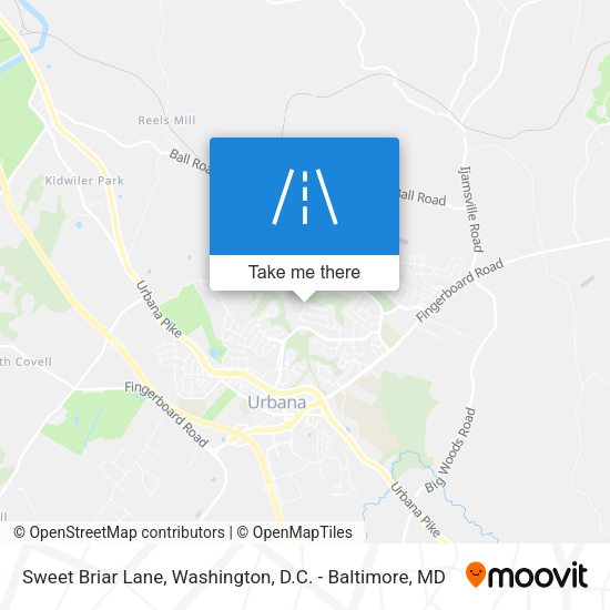 Mapa de Sweet Briar Lane