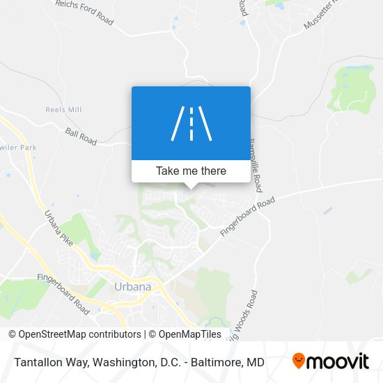 Tantallon Way map