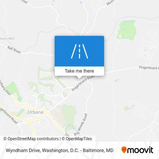 Wyndham Drive map