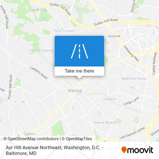 Ayr Hill Avenue Northeast map