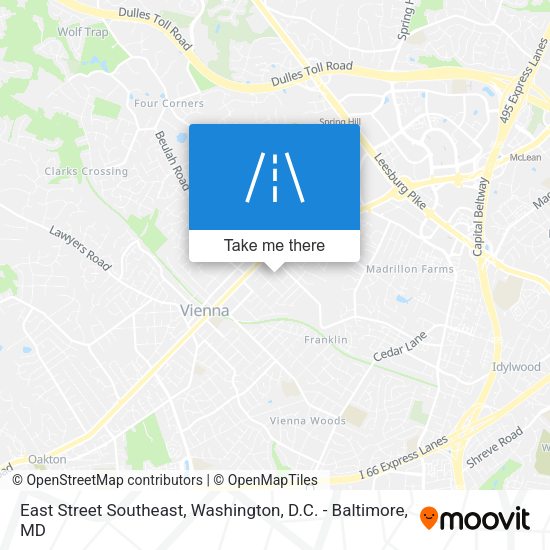 Mapa de East Street Southeast