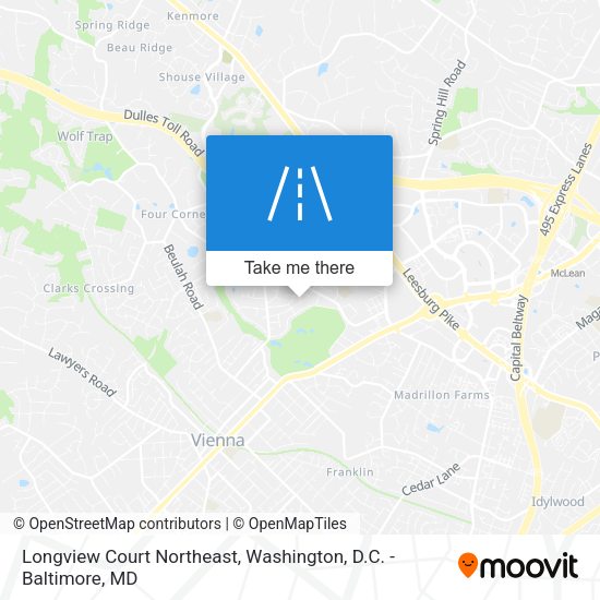 Longview Court Northeast map