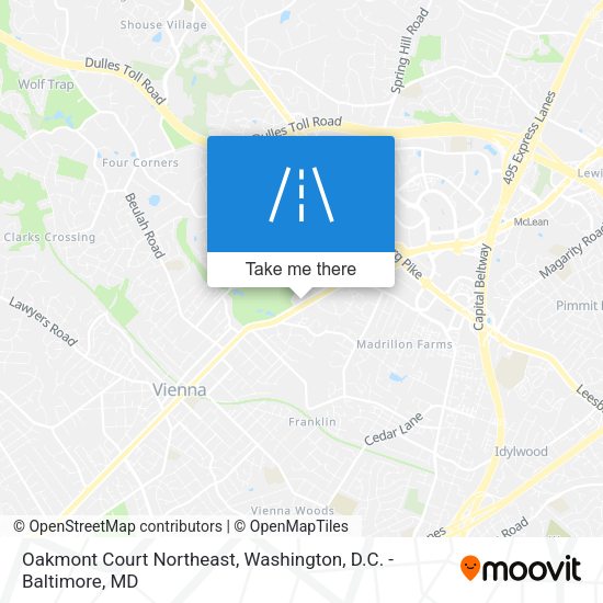 Oakmont Court Northeast map