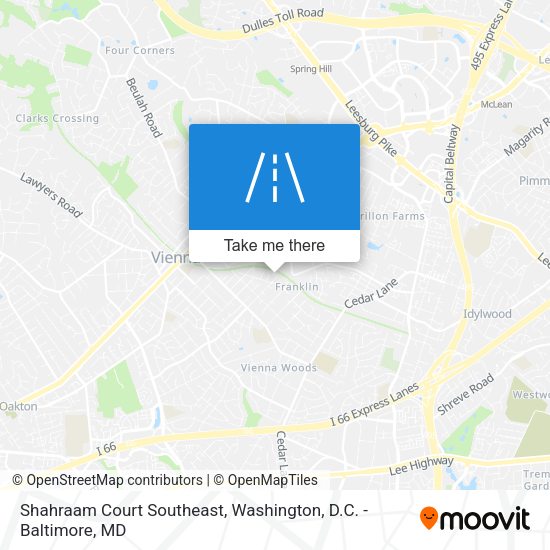 Shahraam Court Southeast map