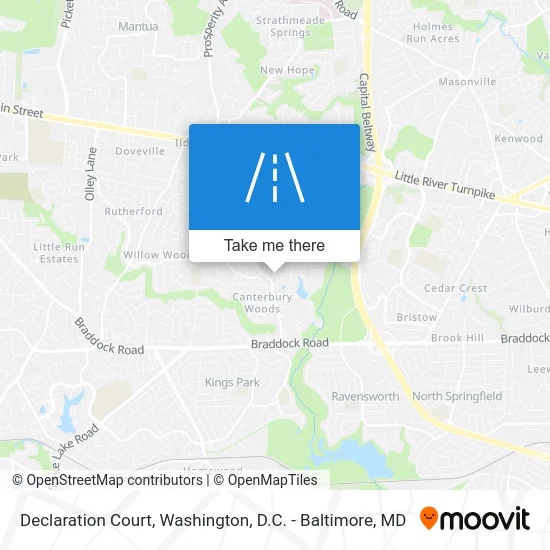 Declaration Court map