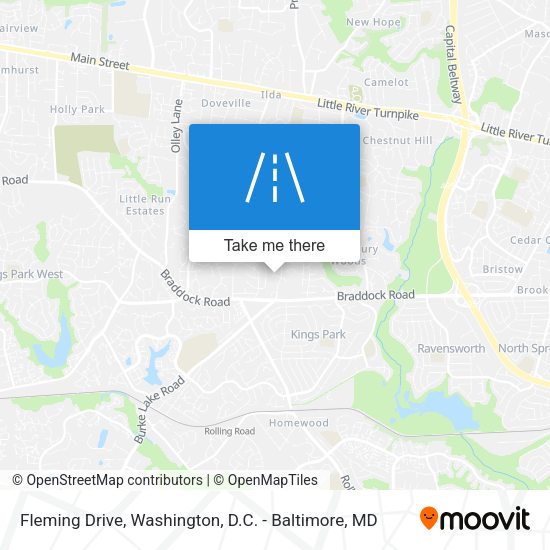 Fleming Drive map