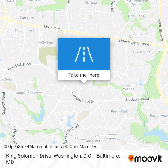 Mapa de King Solomon Drive