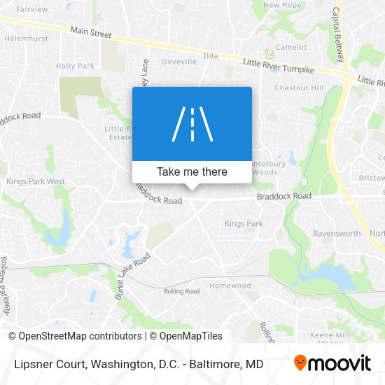 Lipsner Court map
