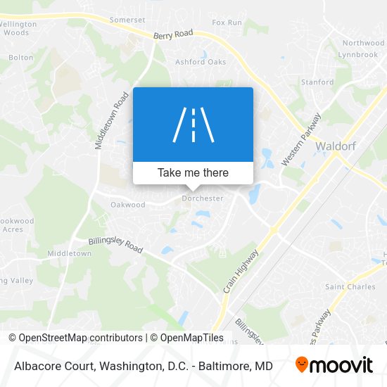 Albacore Court map