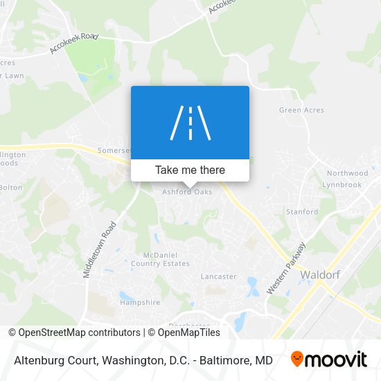 Altenburg Court map