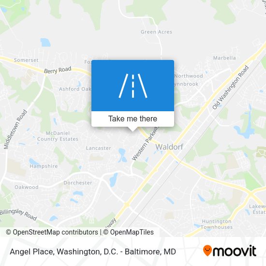 Mapa de Angel Place