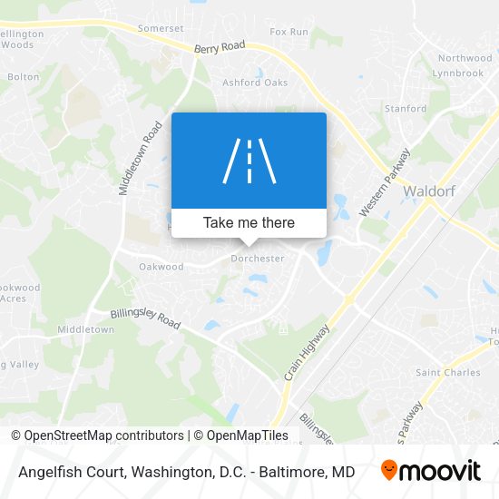 Mapa de Angelfish Court