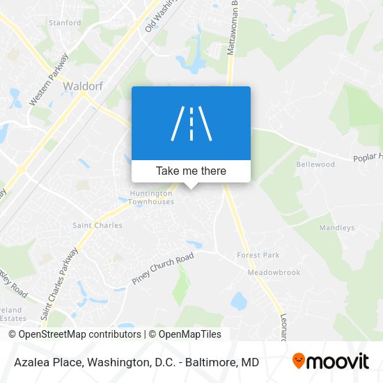 Mapa de Azalea Place