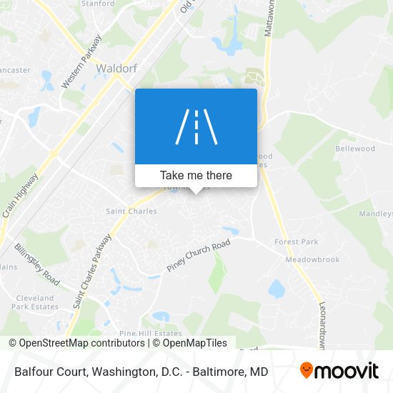 Balfour Court map