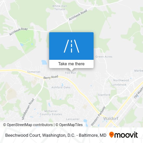 Beechwood Court map