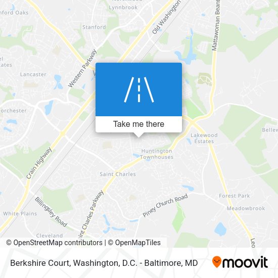 Berkshire Court map