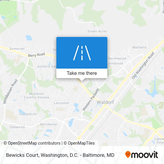 Bewicks Court map