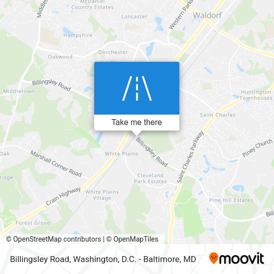 Mapa de Billingsley Road