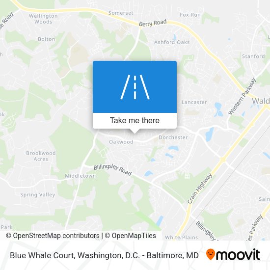 Blue Whale Court map