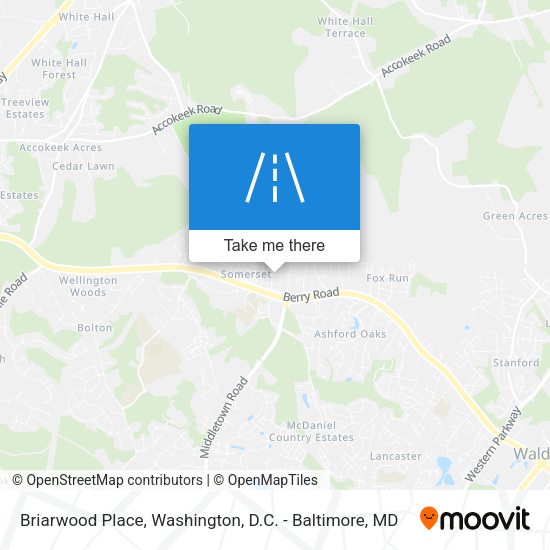 Mapa de Briarwood Place